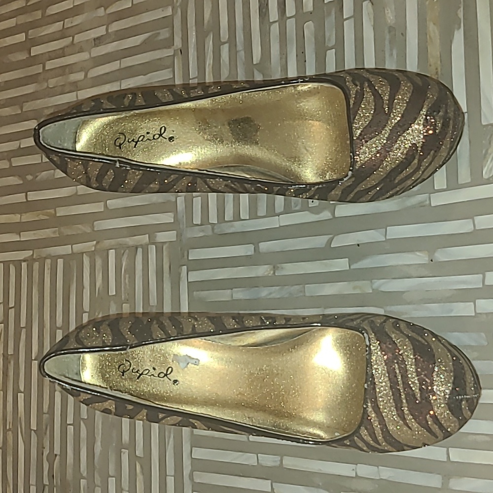 Animal Print Festive Heels